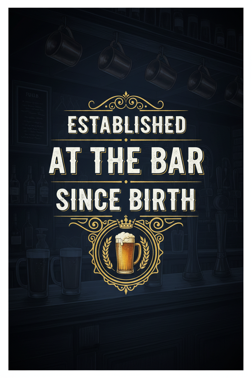 Established at the Bar Since Birth