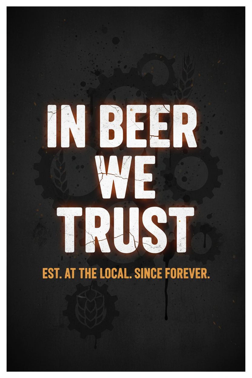 In Beer We Trust — Poster