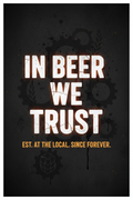 In Beer We Trust — Poster