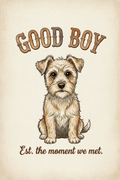 Good Boy heartwarming dog poster