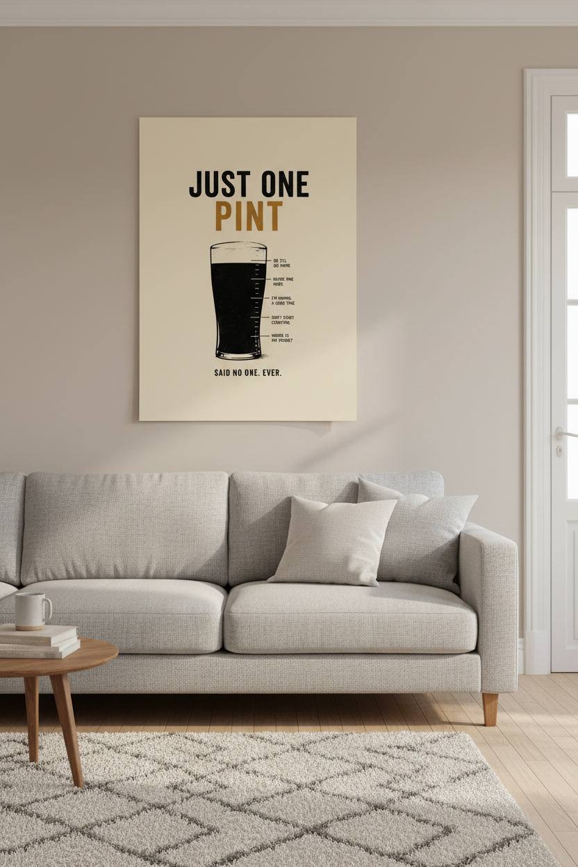Living room mockup